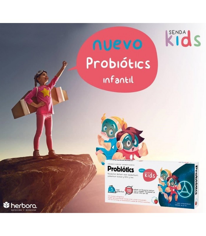 SENDA KIDS PROBIOTICS INFANTIL · HERBORA · 7 VIALES