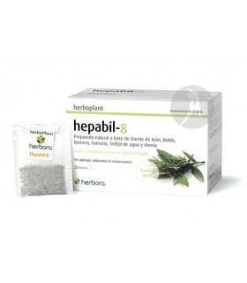HEPABIL 8 · HERBOPLANT · 20 BOLSITAS