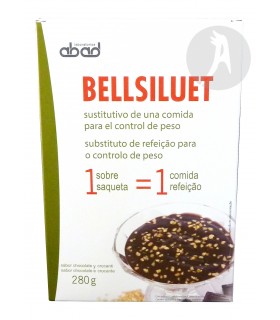 Bellsiluet natillas de chocolate con crocanti · Laboratorios Abad · 280 gr