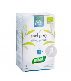 Té Earl Grey clásico y profundo Bio · Santiveri · 20 Bolsitas
