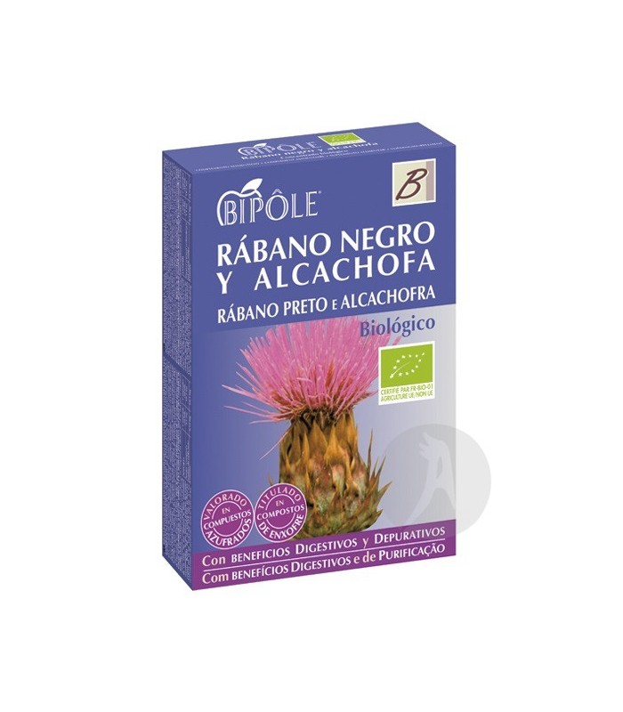 RÁBANO NEGRO Y ALCACHOFA BIOLÓGICO  · BIPOLE  · 20 VIALES