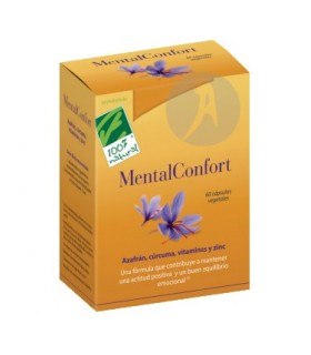 MENTAL CONFORT · 100% NATURAL · 60 Cápsulas