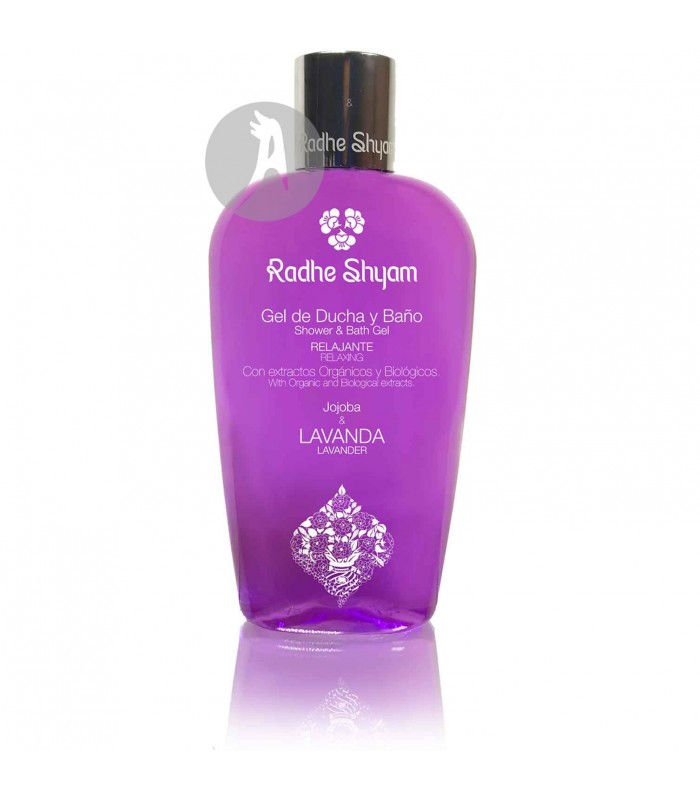 Gel de ducha y baño de lavanda · Radhe Shyam · 250 ml