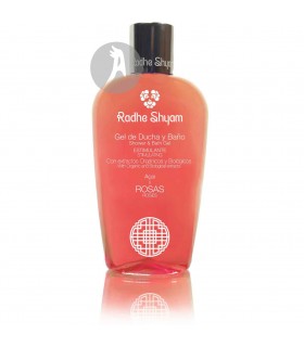 Gel de ducha y baño de Rosas · Radhe Shyam · 250 ml