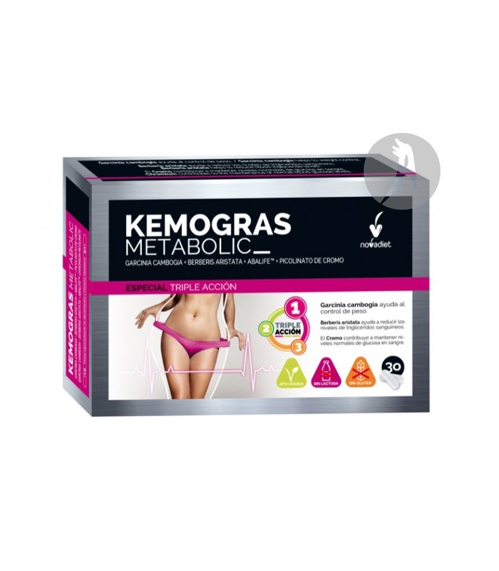 Kemogras Metabolic · Novadiet · 30 Cápsulas