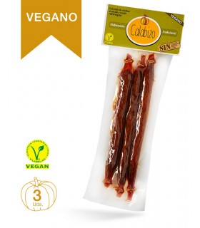 Chorizo Gallego de calabaza (vegano) · Calabizo ·  3 Unidades