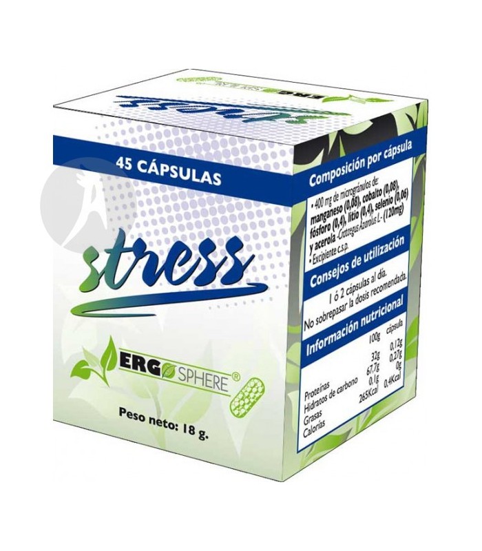 Ergonat Stress · Ergosphere · 45 Cápsulas