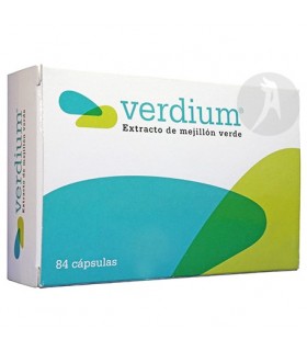 Verdium Extracto de Mejillón Verde · Artesanía Agrícola · 84 Cápsulas