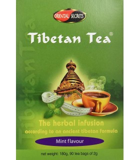 Te Tibetano Sabor Menta · Tibetan Tea · 90 Bolsitas