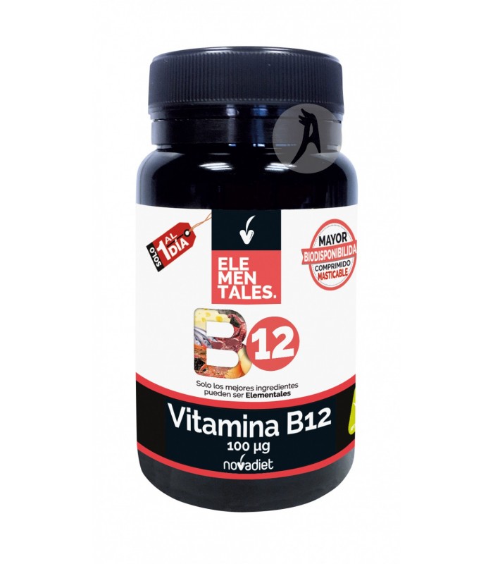 Vitamina B12 Elementales · Novadiet · 120 Comprimidos