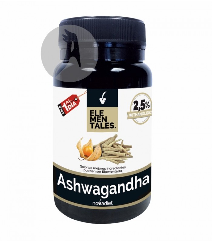 Ashwagandha Elementales · Novadiet · 30 Cápsulas