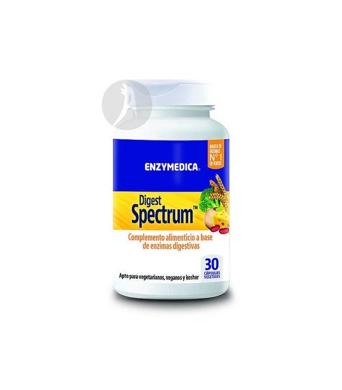 Digest Spectrum Enzymedica · Nutrinat · 30 Cápsulas