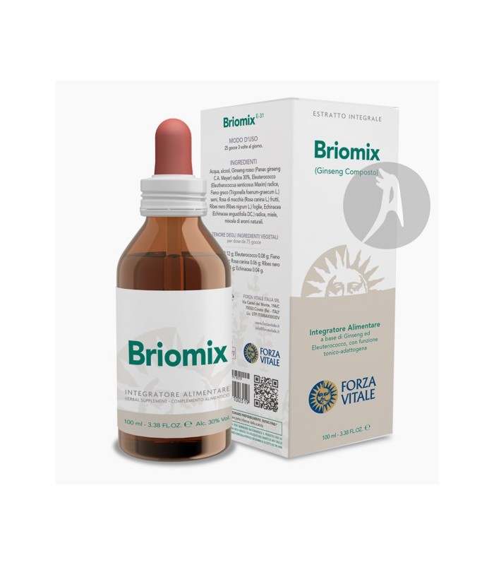 Briomix (Ginseng Composto) · Forza Vitale · 100 Ml