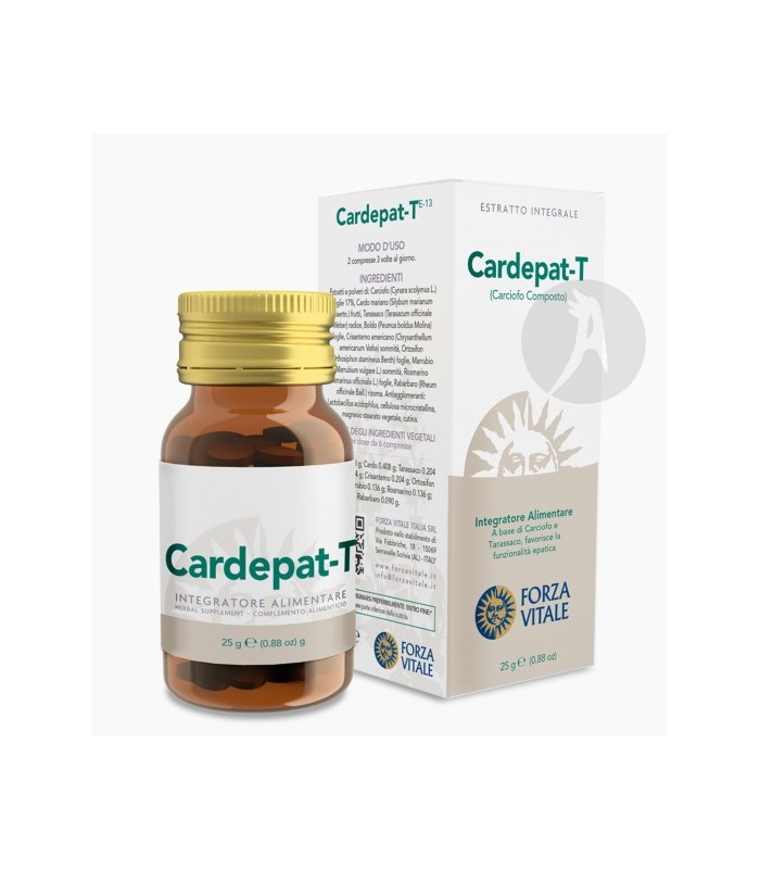 Cardepat-T (Carciofo Composto) · Forza Vitale · 25 Gr