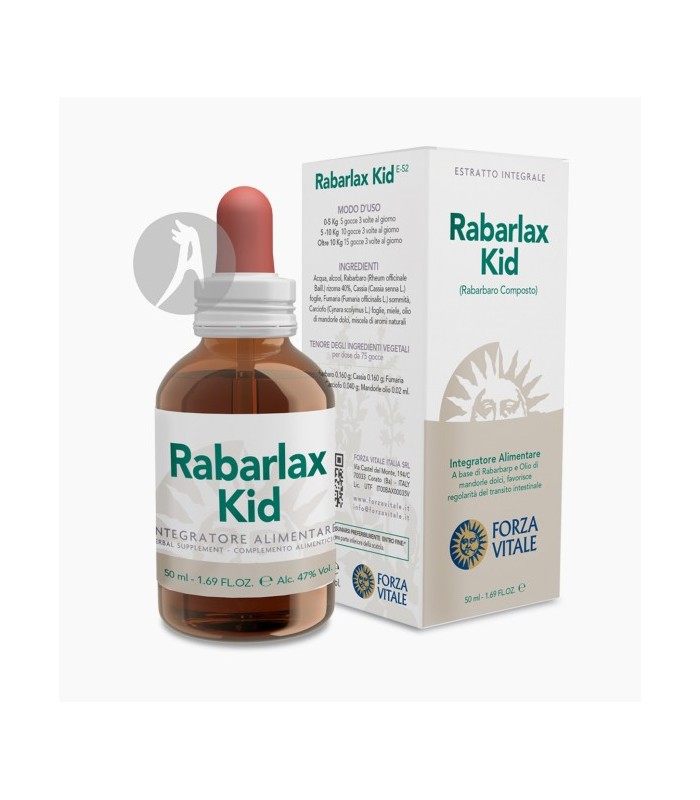 Rabarlax Kid (Rabarbaro Composto) · Forza Vitale · 50 Ml