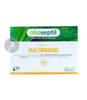 Olioseptil Vias Urinarias · Laboratorios Ineldea ·  15 Cápsulas Vegetales