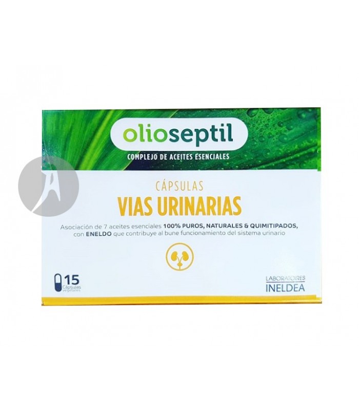 Olioseptil Vias Urinarias · Laboratorios Ineldea ·  15 Cápsulas Vegetales