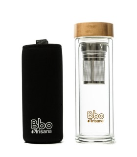 Botella reutilizable Termo infusionador · BBO Irisana · 400 Ml