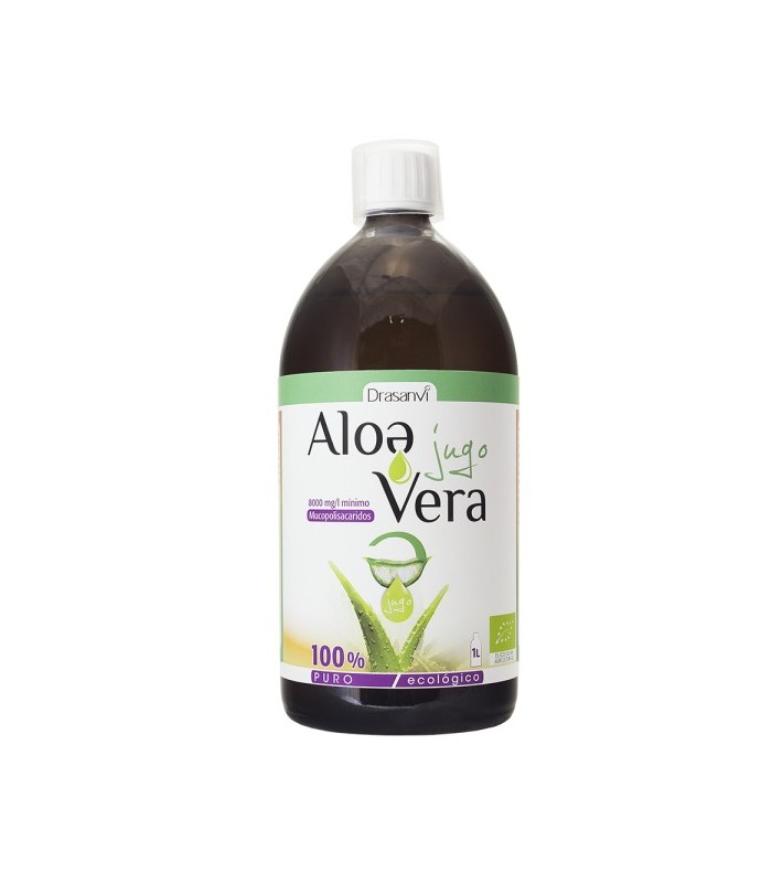 Aloe Vera Pack Gel + Jugo · Drasanvi · Jugo 1 L + Gel 200 Ml