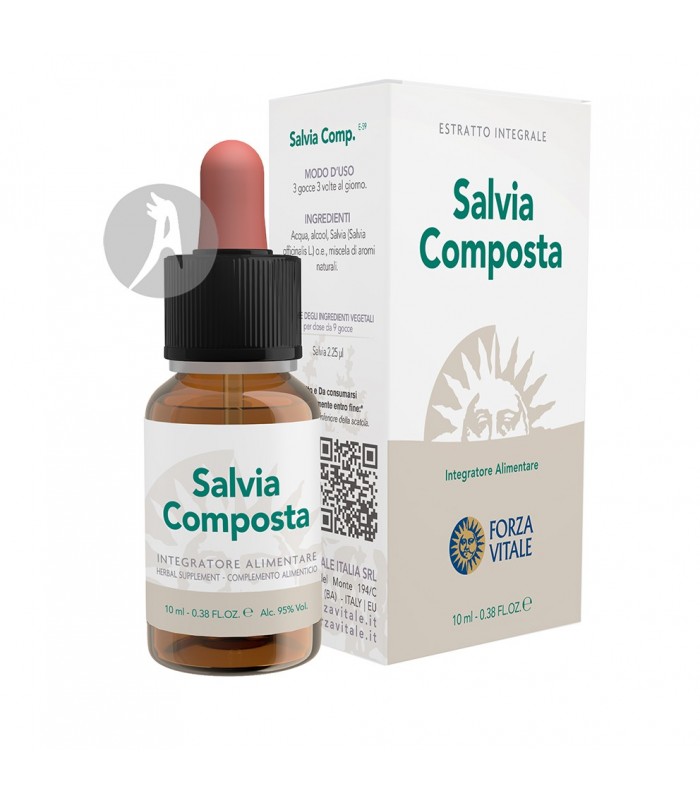 Salvia Composta (Oro - Plata) · Forza Vitale · 10 Ml