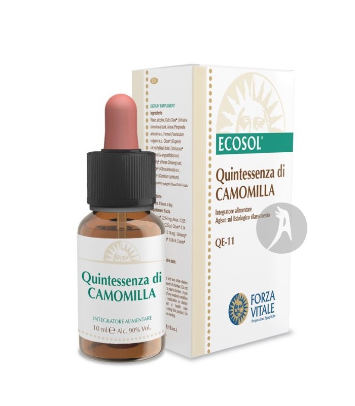 Quintaesencia Camomilla (Manzanilla) · Forza Vitale · 10 Ml