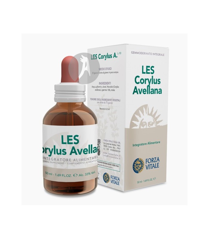 LES Corylus Avellana (Avellano) · Forza Vitale · 50 Ml