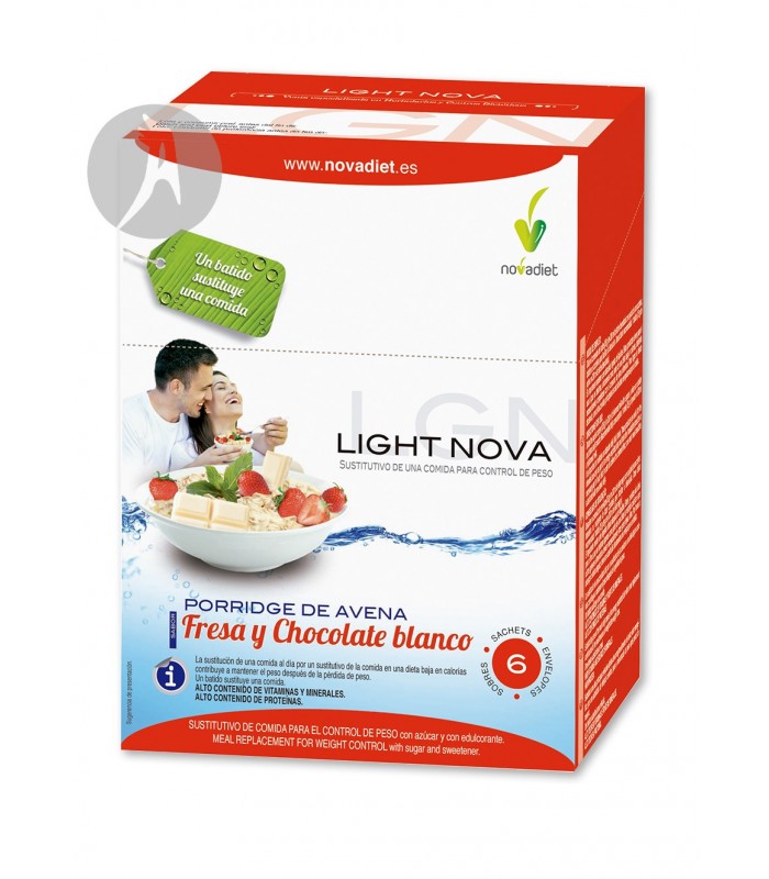 Light Nova Porridge de Avena · Novadiet · 6 Sobres