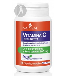 Vitamina C Recubierta · Natysal · 60 Cápsulas