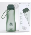 Botella de Agua Reutilizable de Tritán Verde  · BBO Irisana · 500 Ml