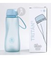 Botella de Agua Reutilizable de Tritán Azul · BBO Irisana · 500 Ml