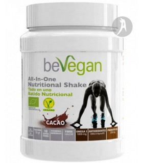 Batido Nutricional Sabor Cacao  · BE VEGAN · 600 Gr