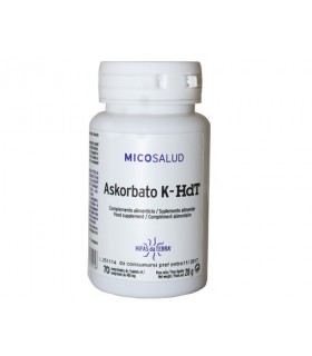 Askorbato K-HDT · Hifas da terra · 70 Comprimidos