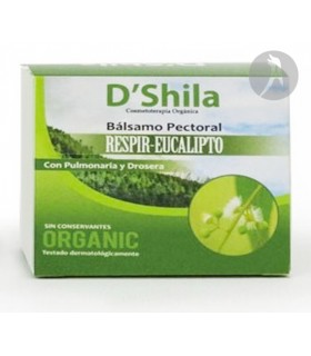 Bálsamo Pectoral Respir-Eucalipto · D´Shila · 50 Ml