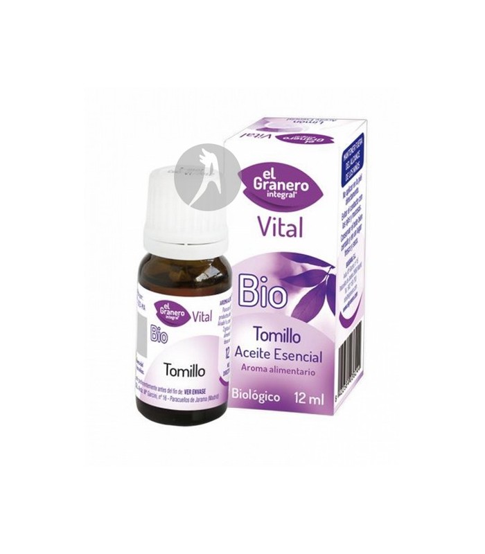 Aceite Esencial de Tomillo BIO · El Granero Integral · 12 Ml
