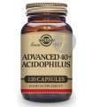 Acidophilus Avanzado 40+ Probióticos · Solgar · 120 Cápsulas Vegetales