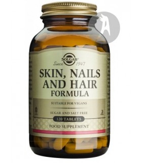 Fórmula Pelo, Piel, Uñas · Solgar · 120 Comprimidos