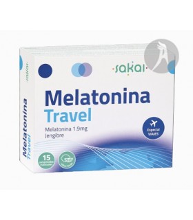Melatonina Travel · Sakai · 15 Comprimidos Masticables