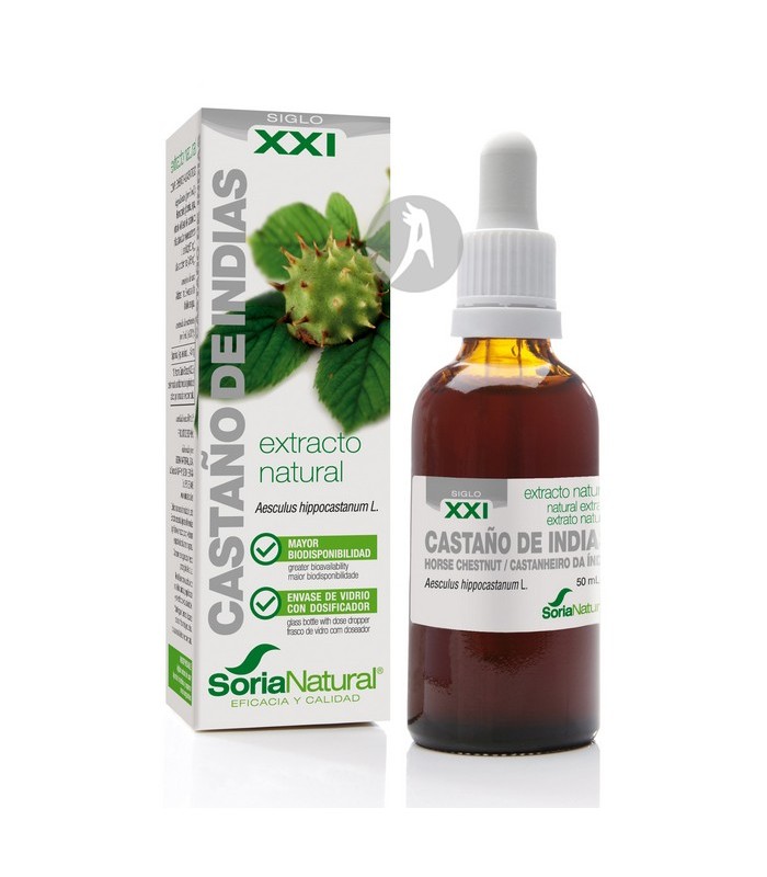 Extracto de Castaño de Indias XXI · Soria Natural · 50 Ml