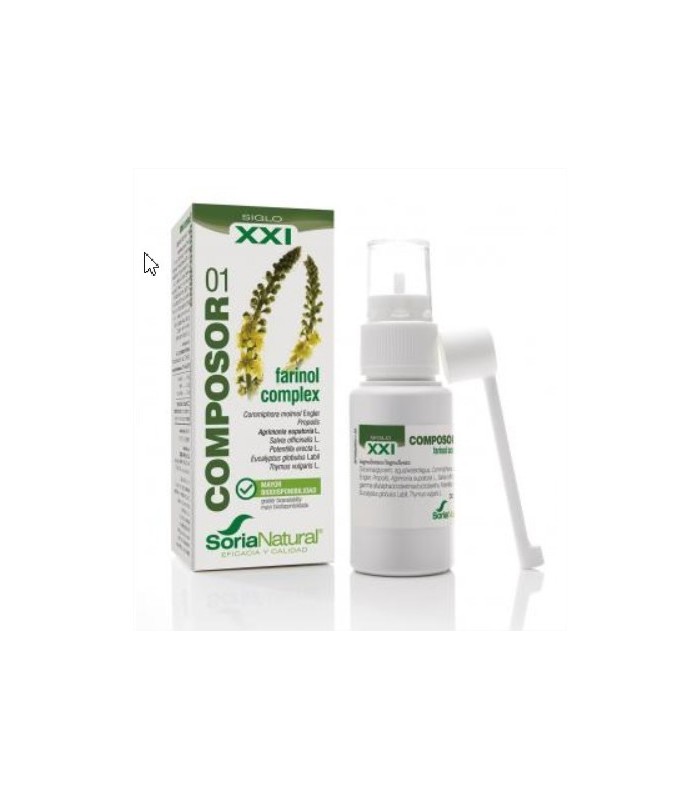 Composor 01 Farinol Complex XXI · Soria Natural · 30ml