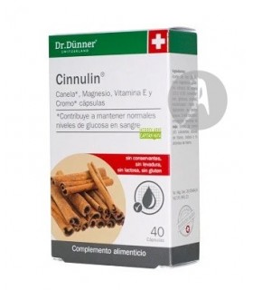 CINNULIN DR. DÜNNER 40 CÁPSULAS