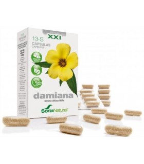13-S Damiana Liberación Prolongada · Soria Natural · 30 Cápsulas