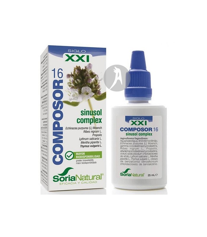 COMPOSOR 16 SINUSOL COMPLEX · Soria Natural · 50 Ml
