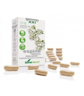 17-S Espino Blanco Liberación prolongada · Soria Natural · 30 Cápsulas