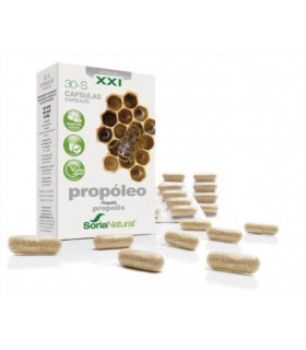 30-S Propóleo Liberación Prolongada · Soria Natural · 30 Cápsulas