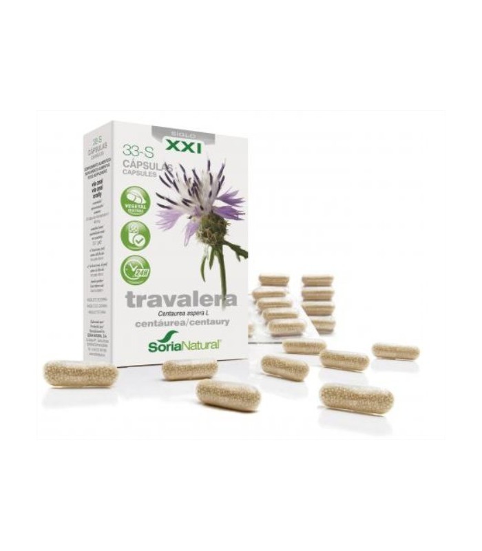 33-S Travalera Liberación Prolongada · Soria Natural · 30 Cápsulas
