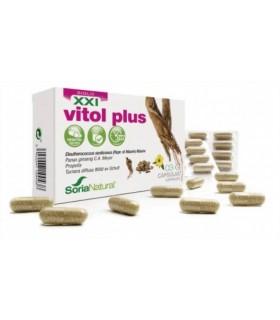 03-C Vitol Plus Liberación Prolongada · Soria Natural · 30 Cápsulas