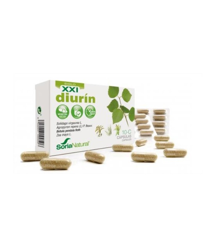 10-C Diurin Liberación Prolongada · Soria Natural · 30 Cápsulas