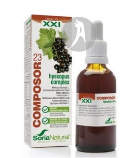 Composor 23 Hyssopus Complex XXI · Soria Natural · 50ml