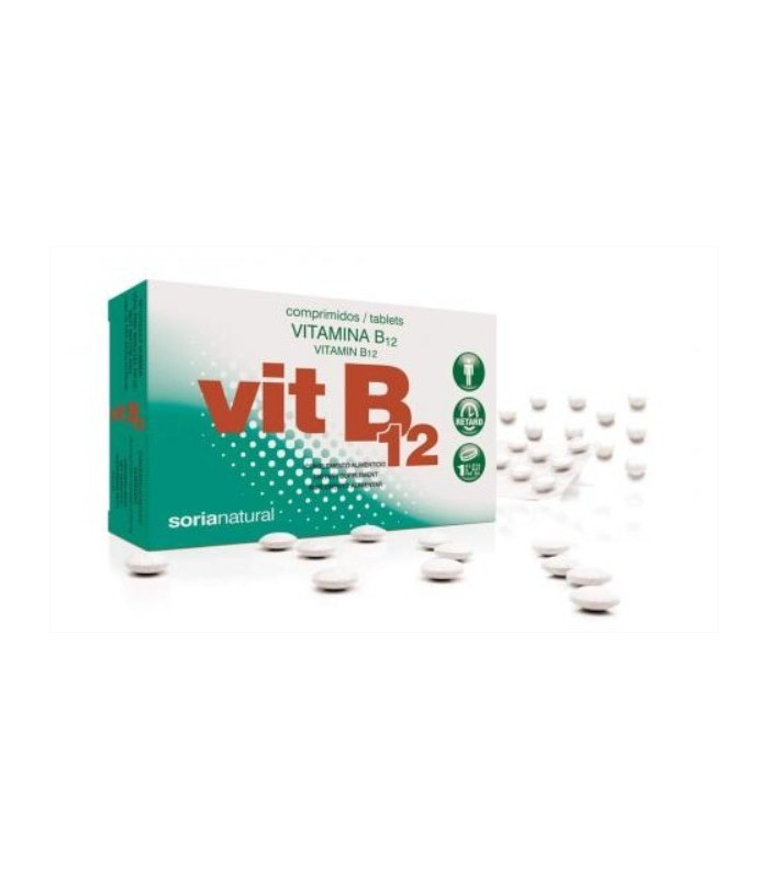 Vitamina B12 · Soria Natural · 48 Comprimidos Retard