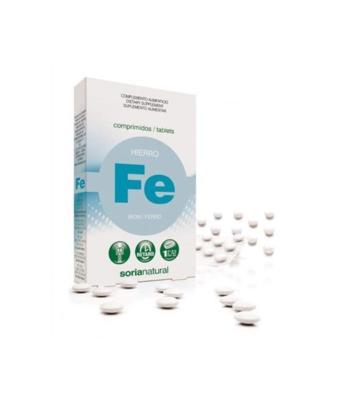 Hierro  Retard · Soria Natural · 32 Comprimidos